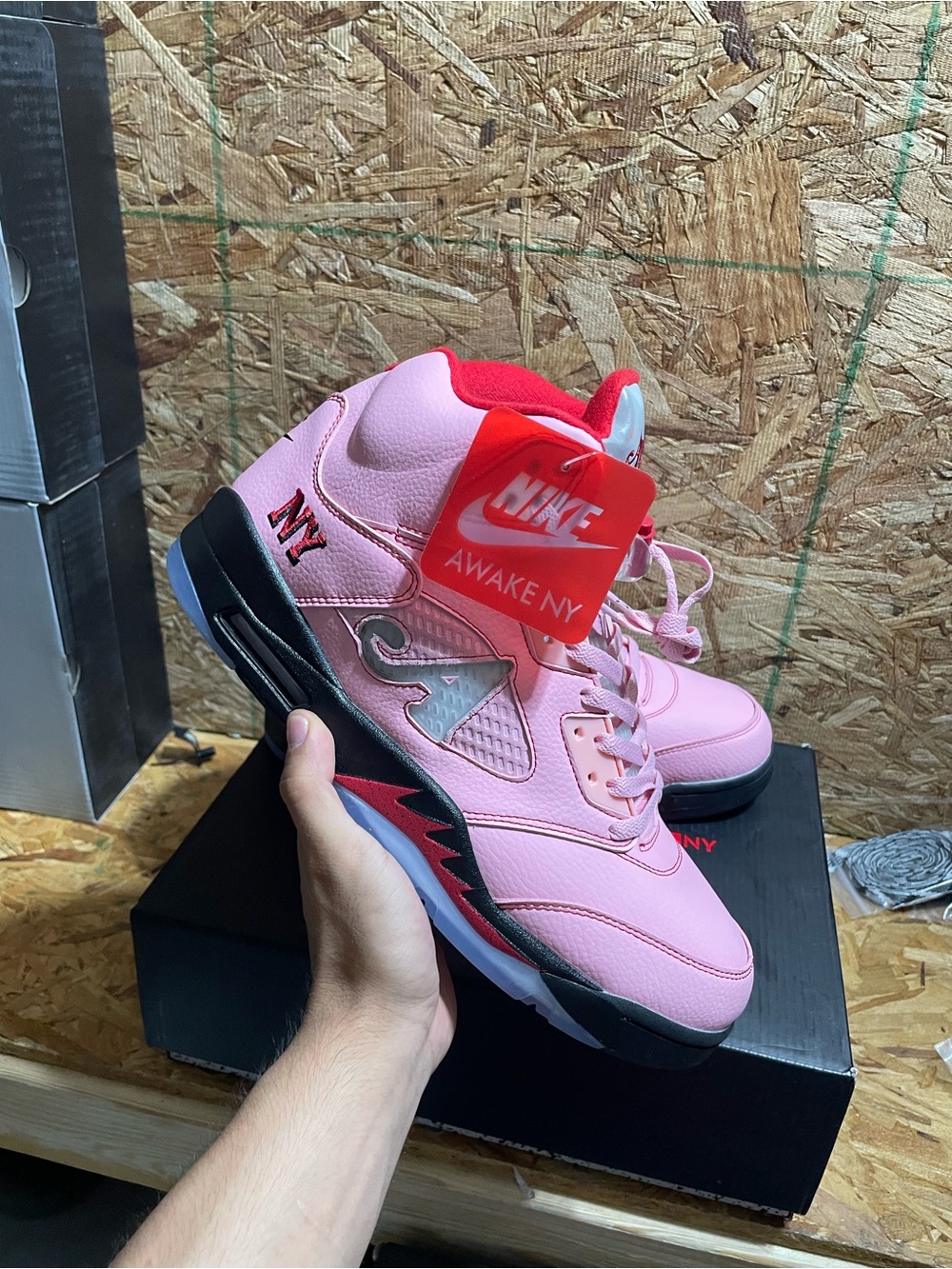 Jordan x Awake NY “Arctic Pink” Jordan 5 Retro